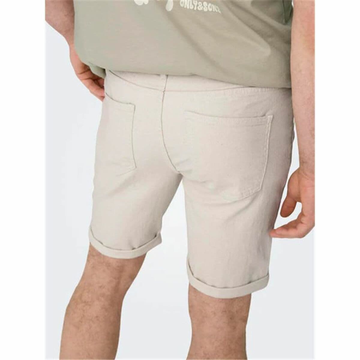 Herrshorts Only & Sons Onsply 9296 Ecru Beige - Image 4