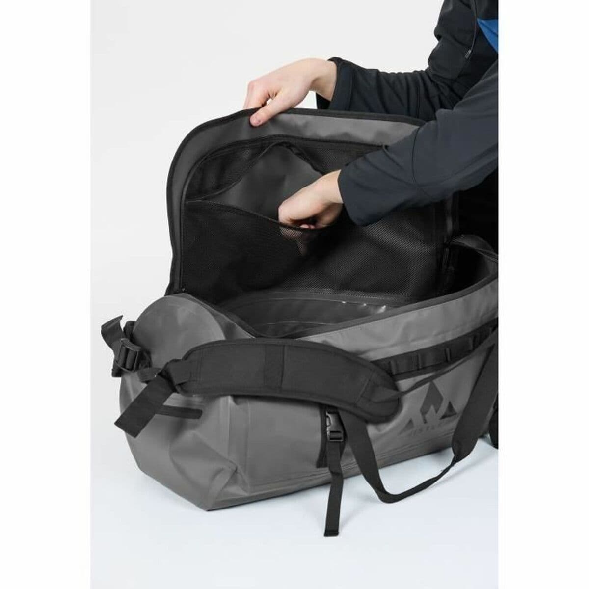 Sports Bag Whistler Juoda Pilka 70 L - Image 6
