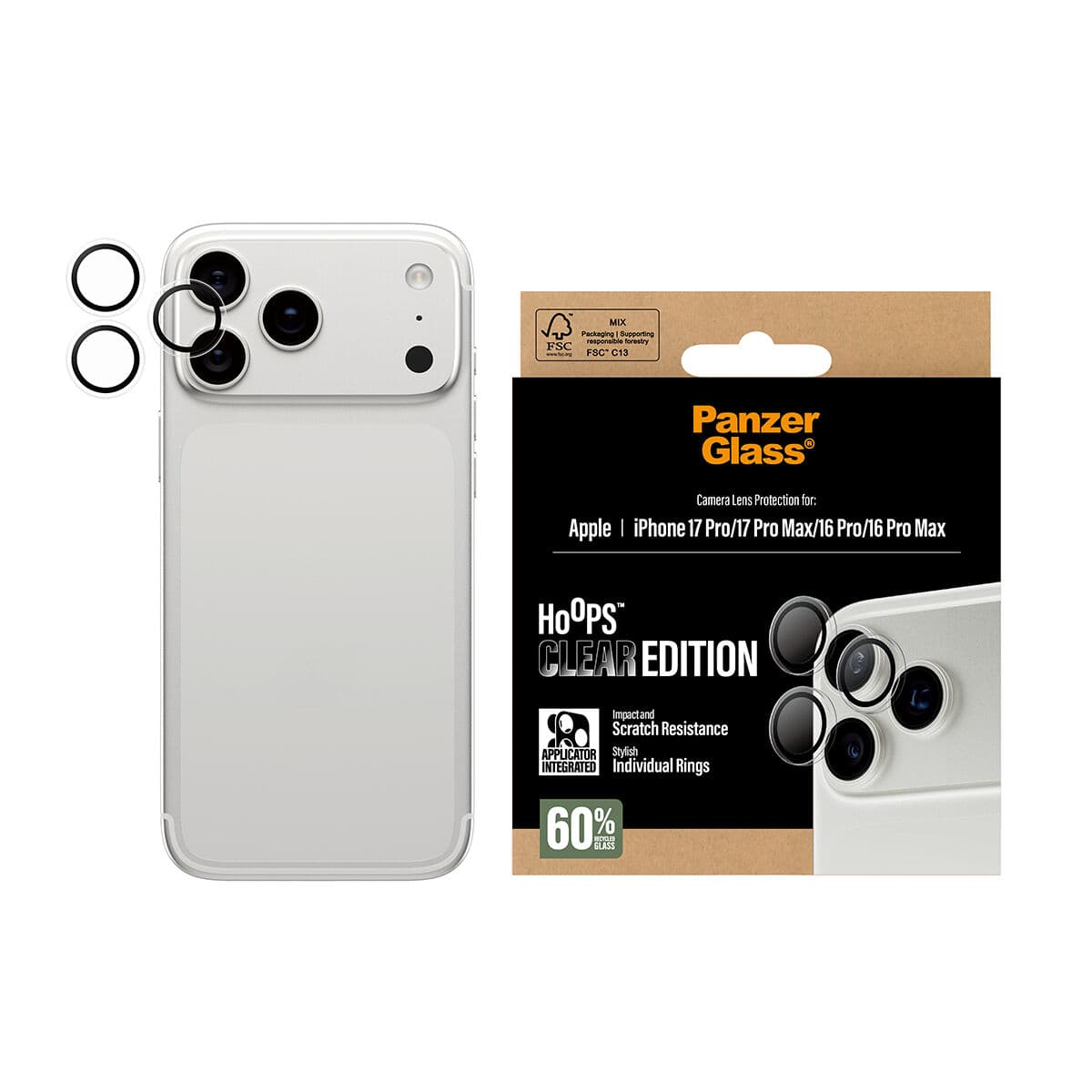 Protecteur d’objectif Panzer Glass PG38406 Apple - Image 2