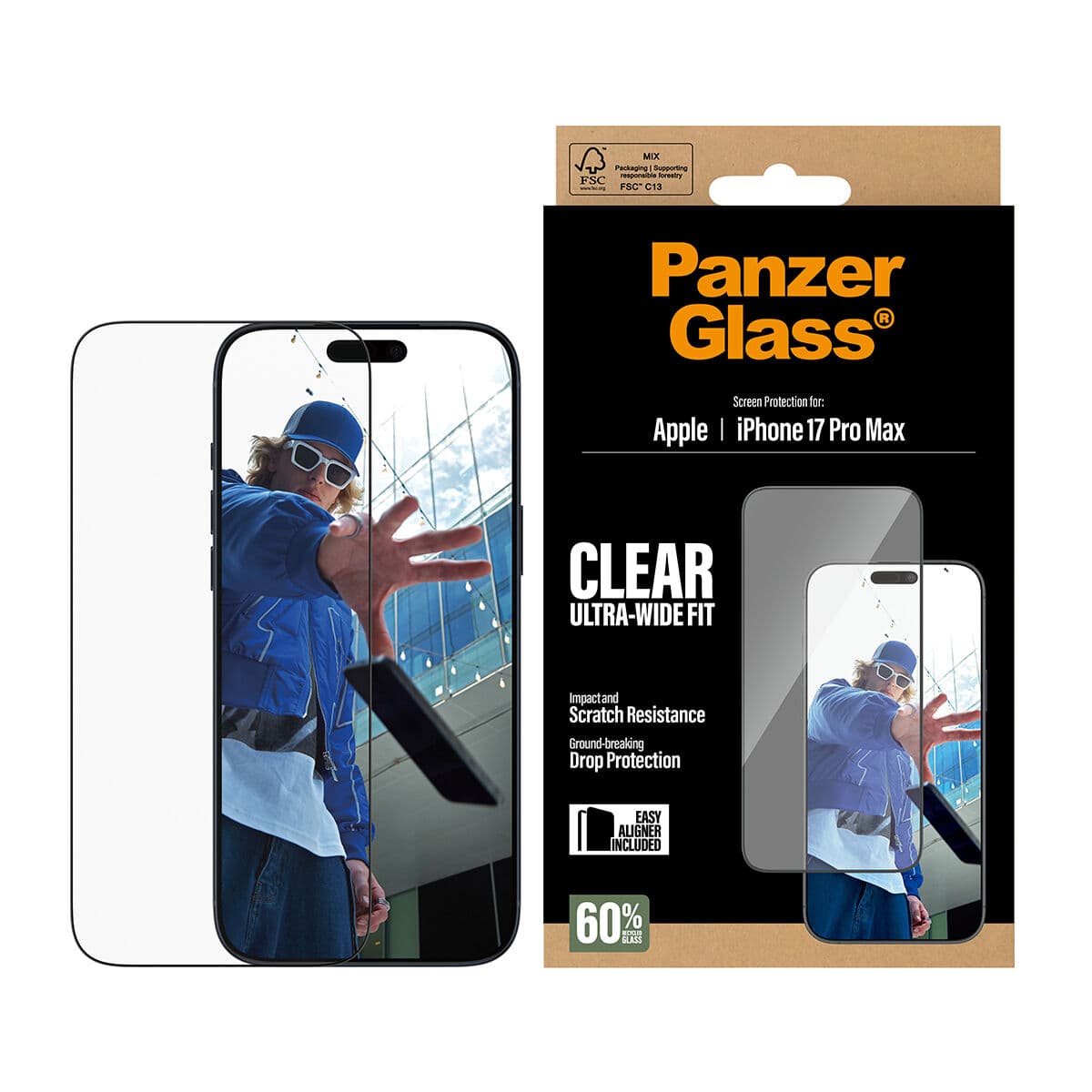 Membrană de Protecție pentru Ecran Panzer Glass PG66497 Apple iPhone 17 Pro Max - Image 5