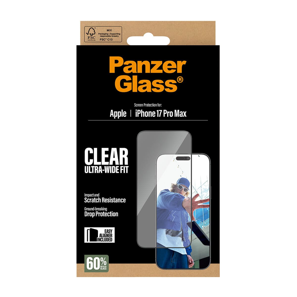 Membrană de Protecție pentru Ecran Panzer Glass PG66497 Apple iPhone 17 Pro Max - Image 6