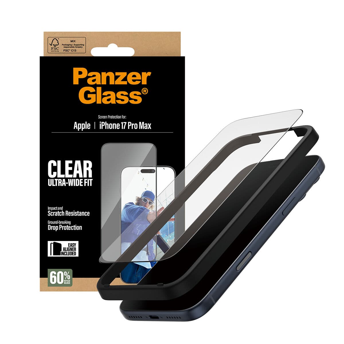 Membrană de Protecție pentru Ecran Panzer Glass PG66497 Apple iPhone 17 Pro Max - Image 8