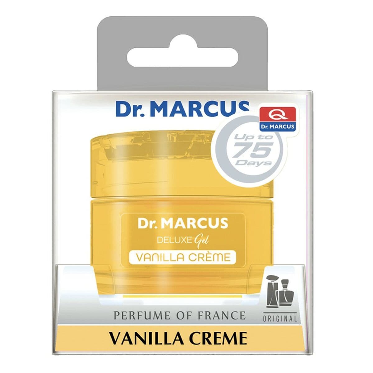Auto Lufterfrischer Dr Marcus Deluxe Vanille 50 ml Kunststoff Parfüm Dose - Image 2