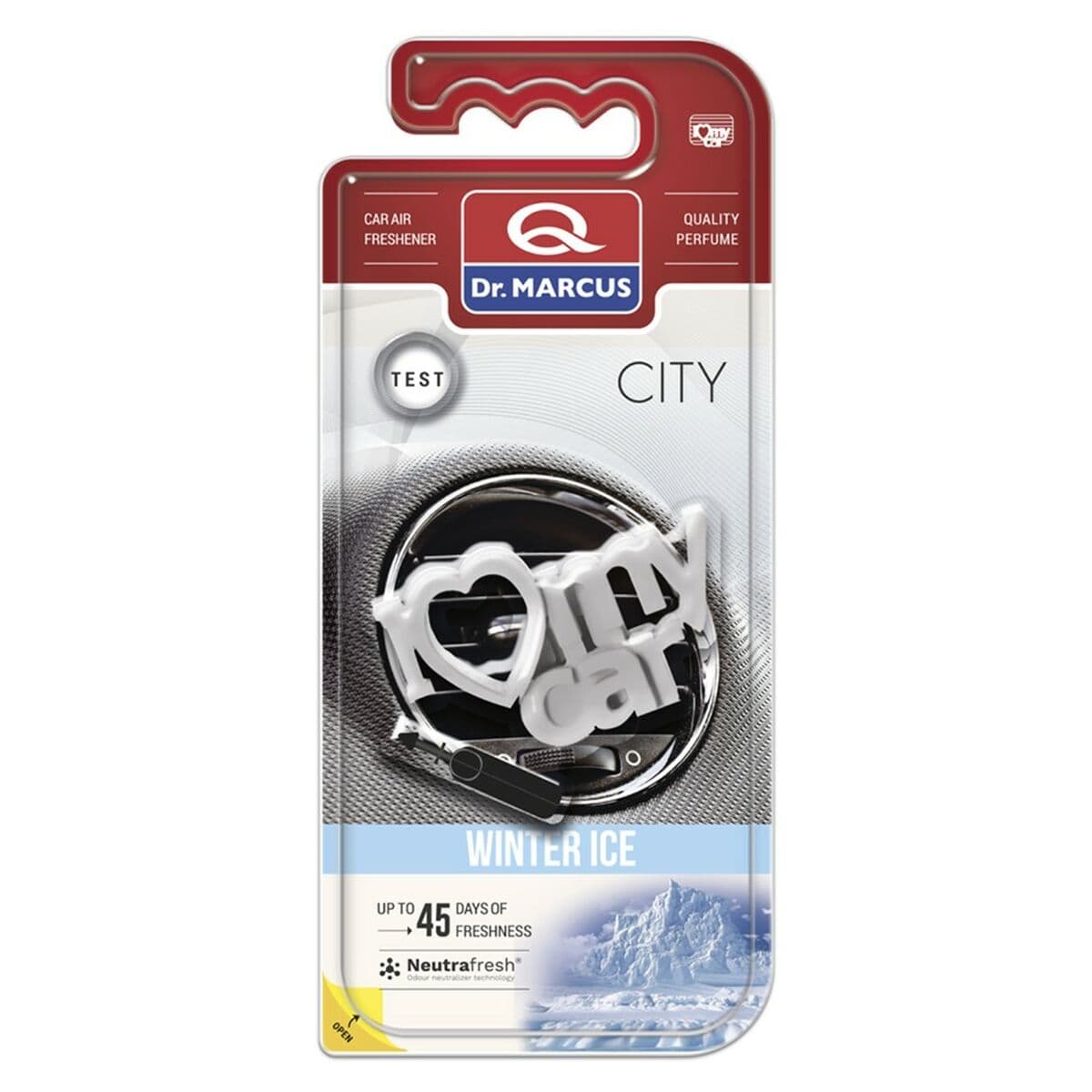 Auto Lufterfrischer Dr Marcus City ICE CHILL Kunststoff Parfüm - Image 3