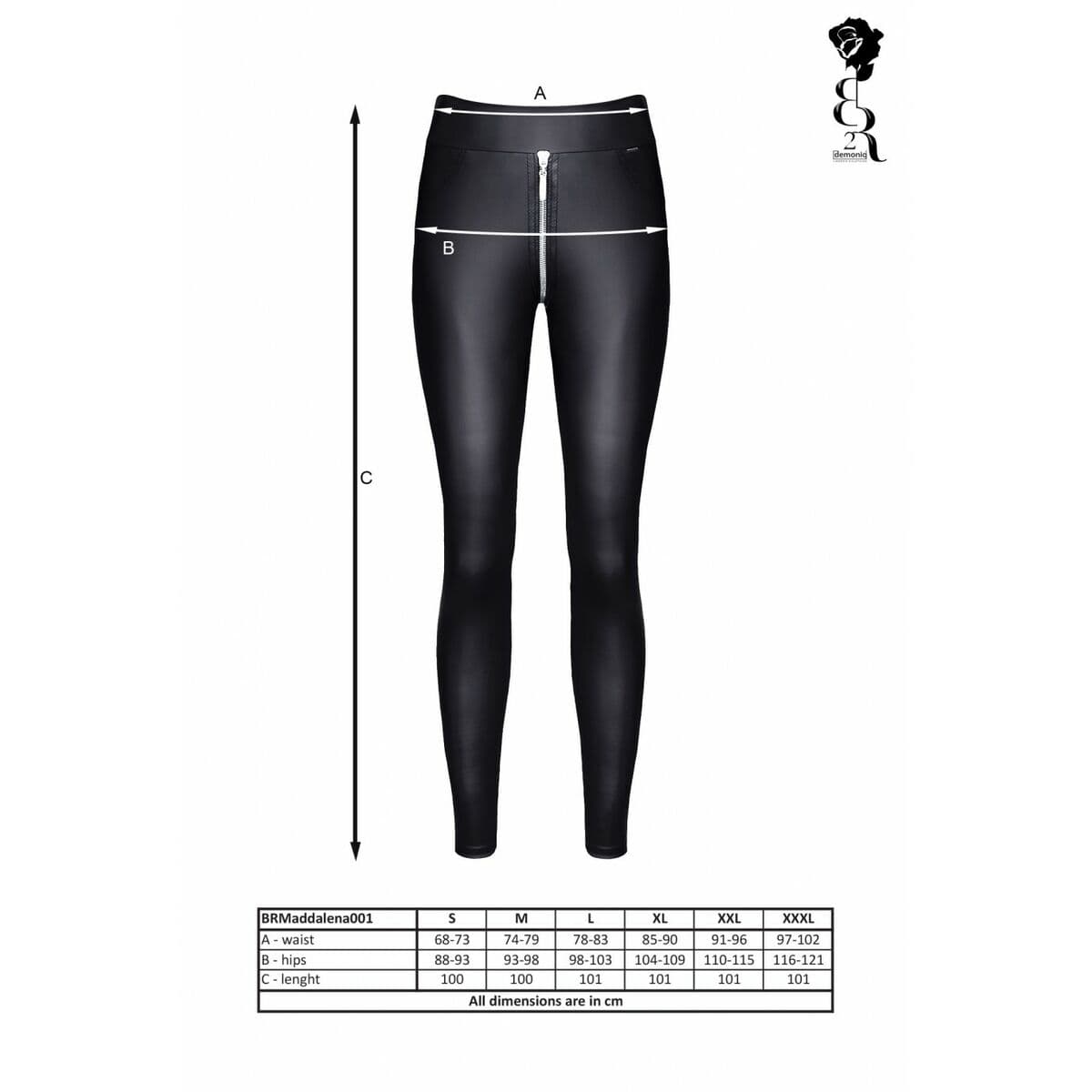 Leggings Demoniq L Schwarz - Image 3