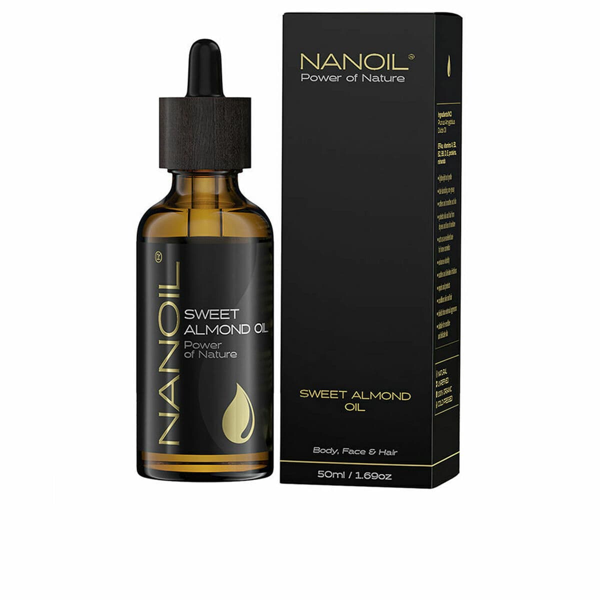 Badeöl Nanoil Power Of Nature 50 ml Süße Mandel
