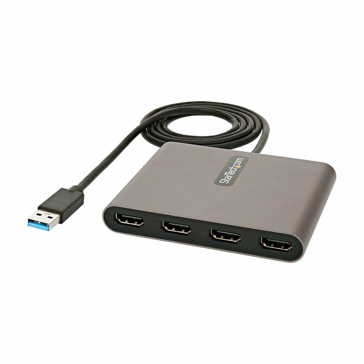 Adattatore USB 3.0 con HDMI Startech USB32HD4 Nero Grigio 1 m