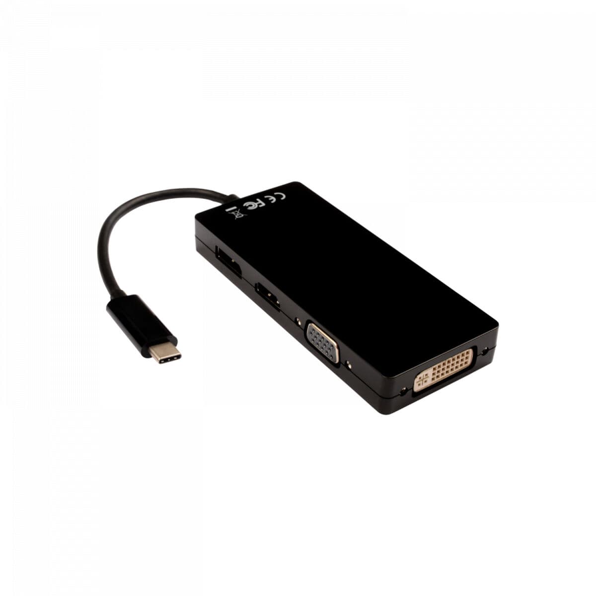 Hub USB V7 V7UC-DPHDVGADVI-BLK Noir - Image 2
