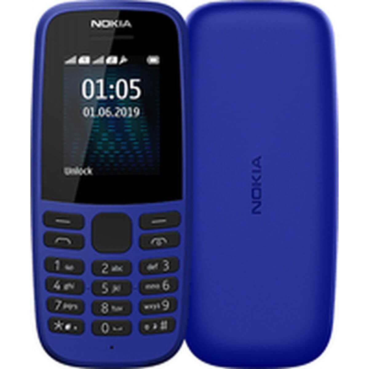 Telefono Cellulare Nokia 105 Azzurro (Ricondizionati B) - Image 6
