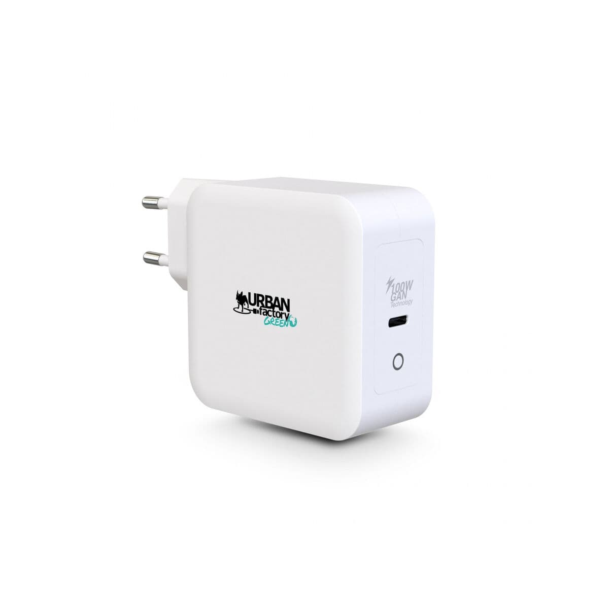 Chargeur Mural + Câble USB C Urban Factory GSC10UF Blanc - Image 3
