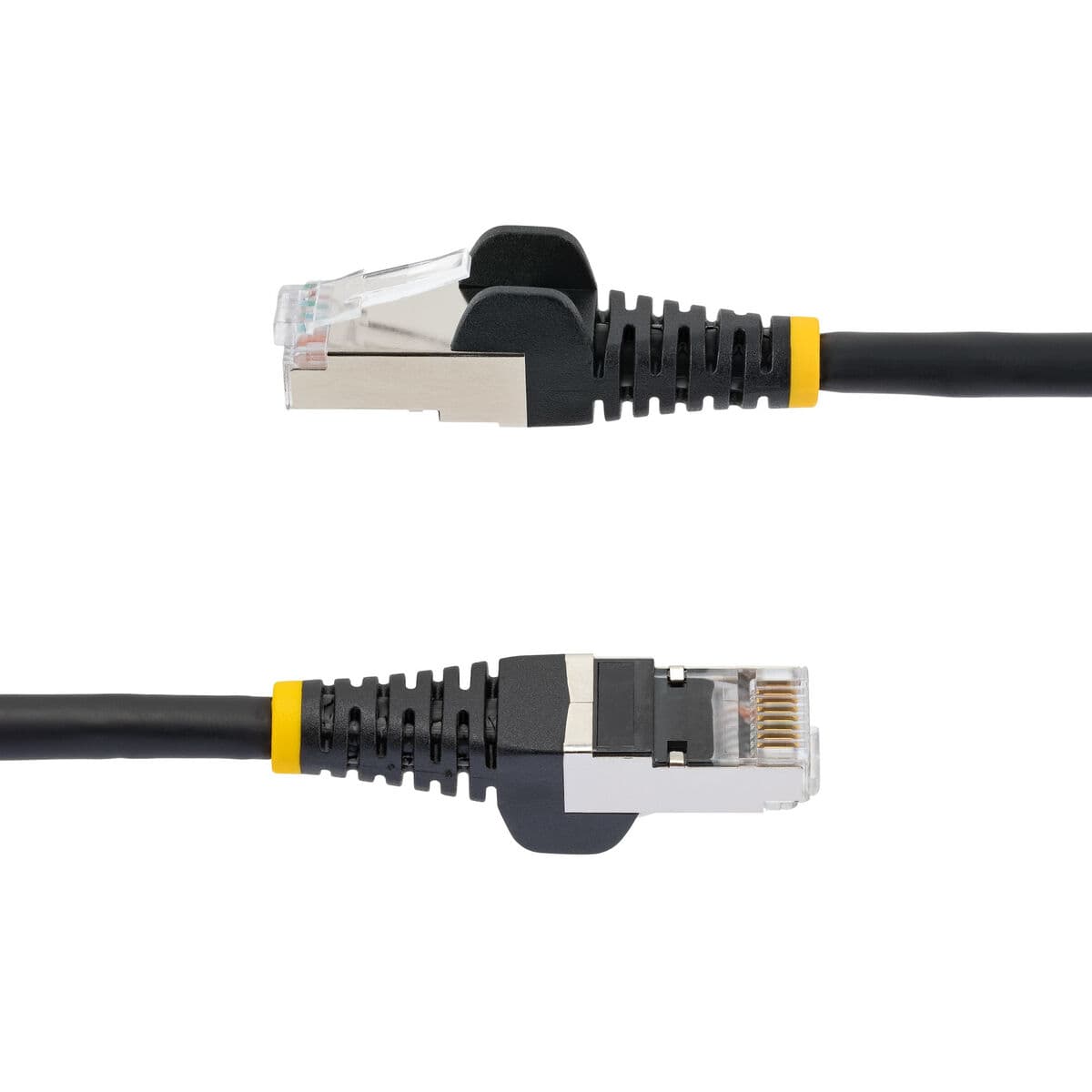 Câble Réseau Rigide UTP 6ème Catégorie Startech NLBK-1M-CAT6A-PATCH Noir 1 m - Image 2