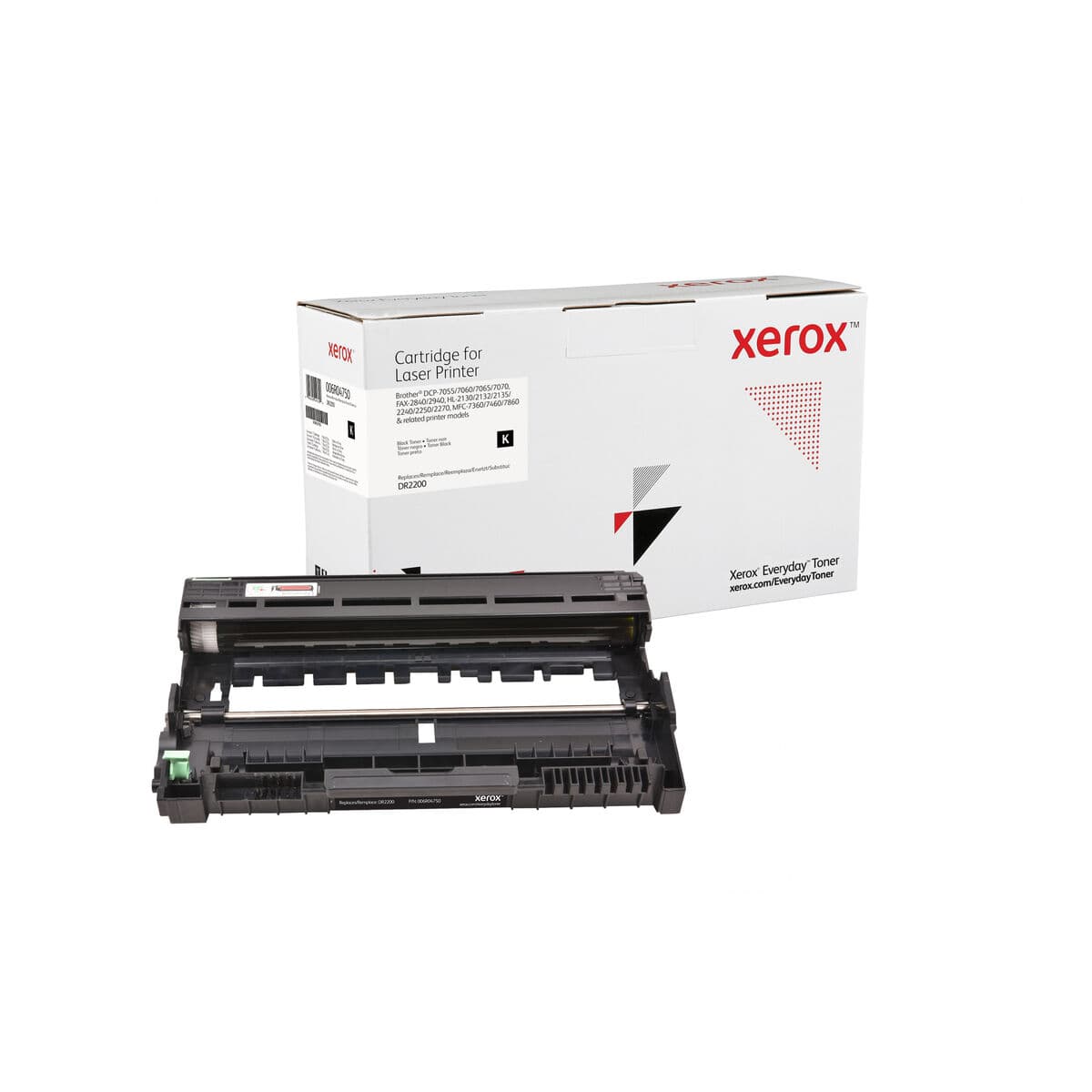 Atkalizmantots fiksators Xerox Tóner Everyday Negro compatible con Brother DR-2200, Rendimiento estándar