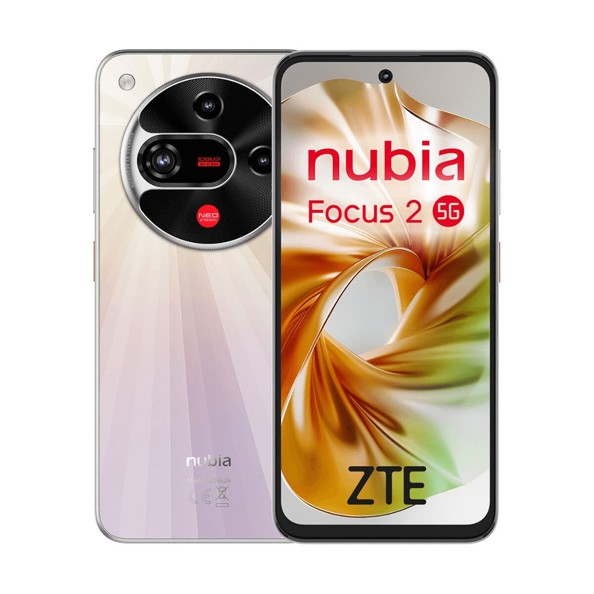 Smartphone ZTE Nubia Focus 2 6,7" Octa Core 8 GB RAM 256 GB Blanco