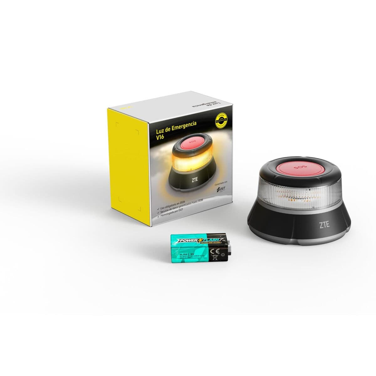 Segnalatore di emergenza V16 connesso DGT 3.0 ZTE E1 - Image 6