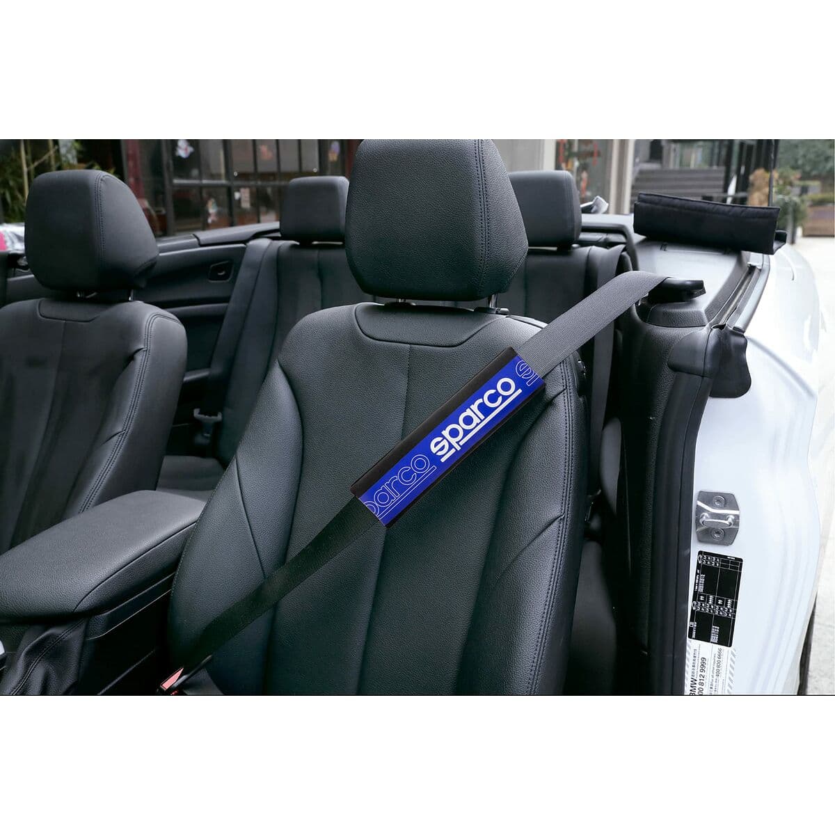 Almohadillas para Cinturón de Seguridad Sparco SPC1208BL Azul - Image 4