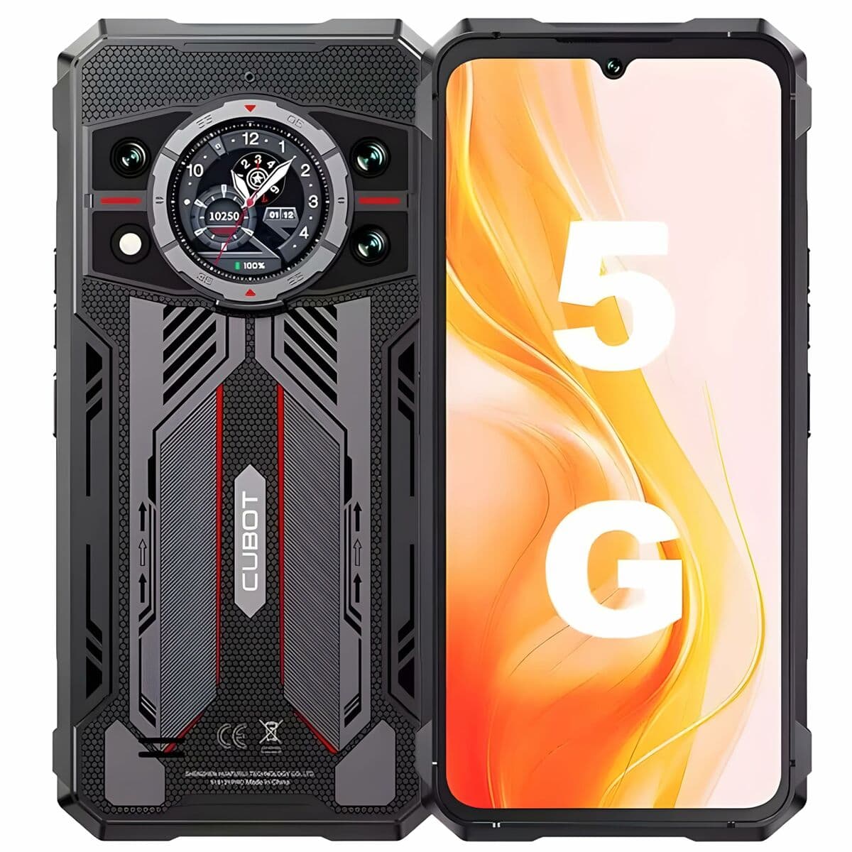 Smartphone Cubot KING KONG 11 16 GB RAM 256 GB Negro (Reacondicionado D)