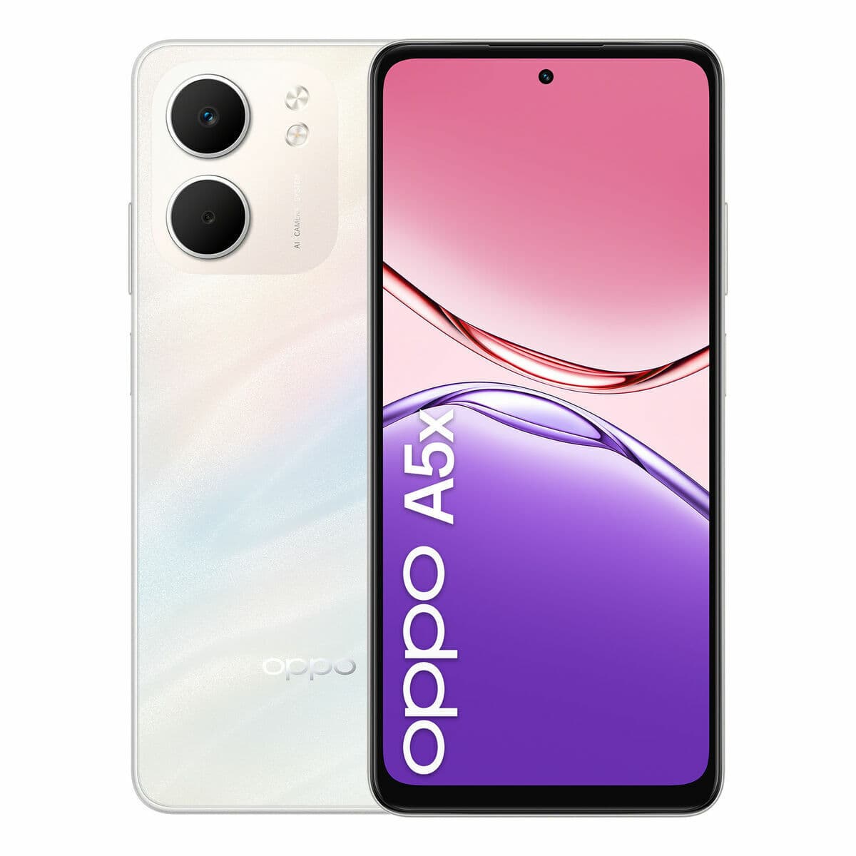 Smartphone Oppo A5X WHITE 6,67" Octa Core 4 GB RAM 128 GB Alb