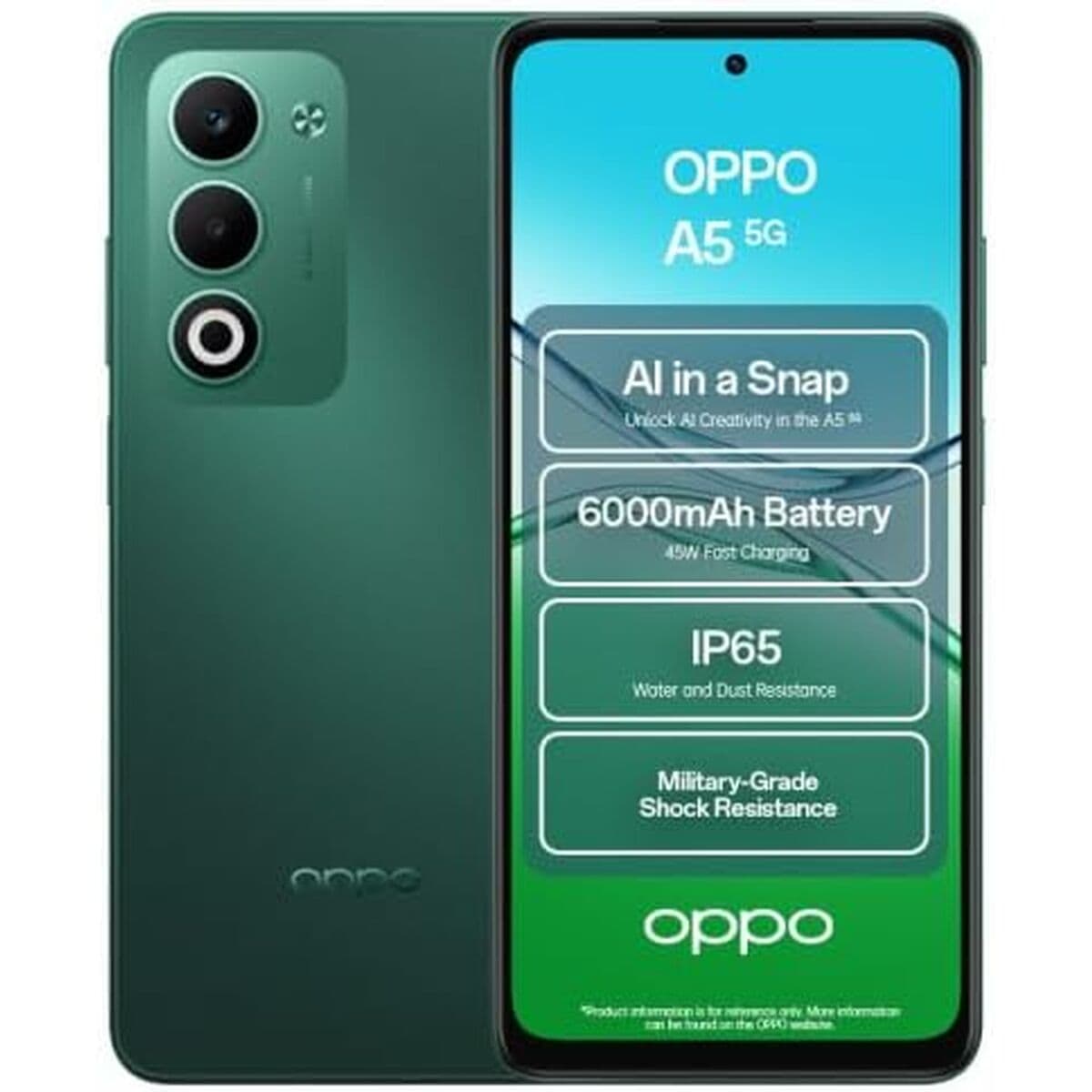 Smartphone Oppo A5 5G 6,67" Octa Core 4 GB RAM 128 GB Vert - Image 6