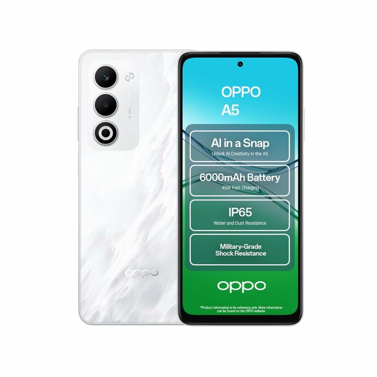 Smartphone Oppo A5 6,67" Octa Core 4 GB RAM 128 GB Alb - Image 6