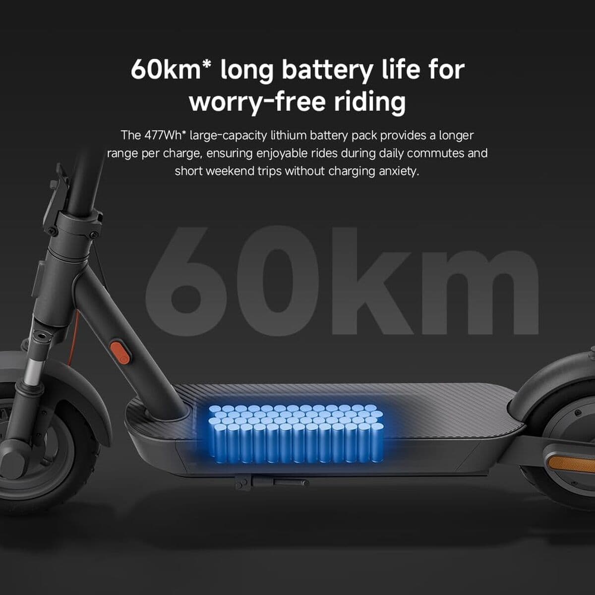 Elektroroller Xiaomi 5 GL Schwarz 350 W - Image 9