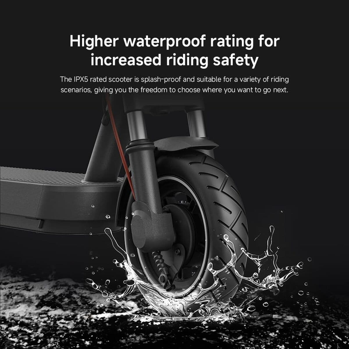 Elektroroller Xiaomi 5 GL Schwarz 350 W - Image 13