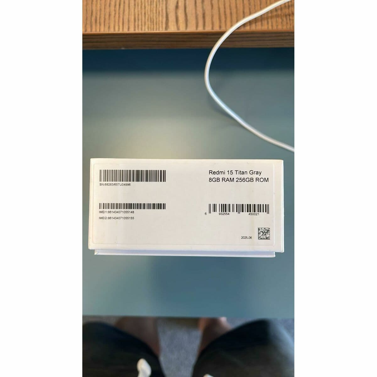 Smartphone Xiaomi Redmi 15 6,9" Octa Core 8 GB RAM 256 GB Gri - Image 9