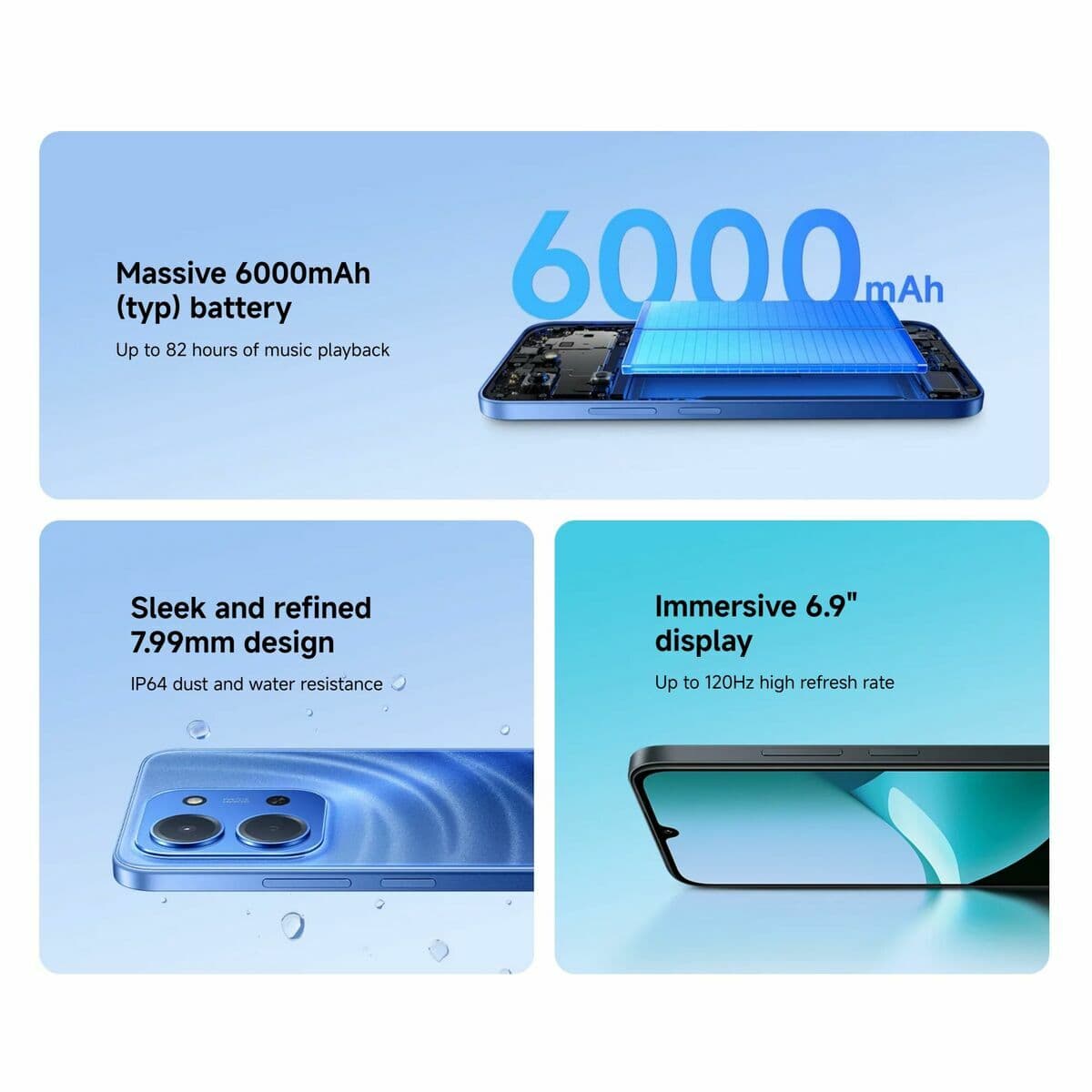 Smartphone Xiaomi Redmi 15C 6,9" Octa Core 4 GB RAM 256 GB Portocaliu - Image 5