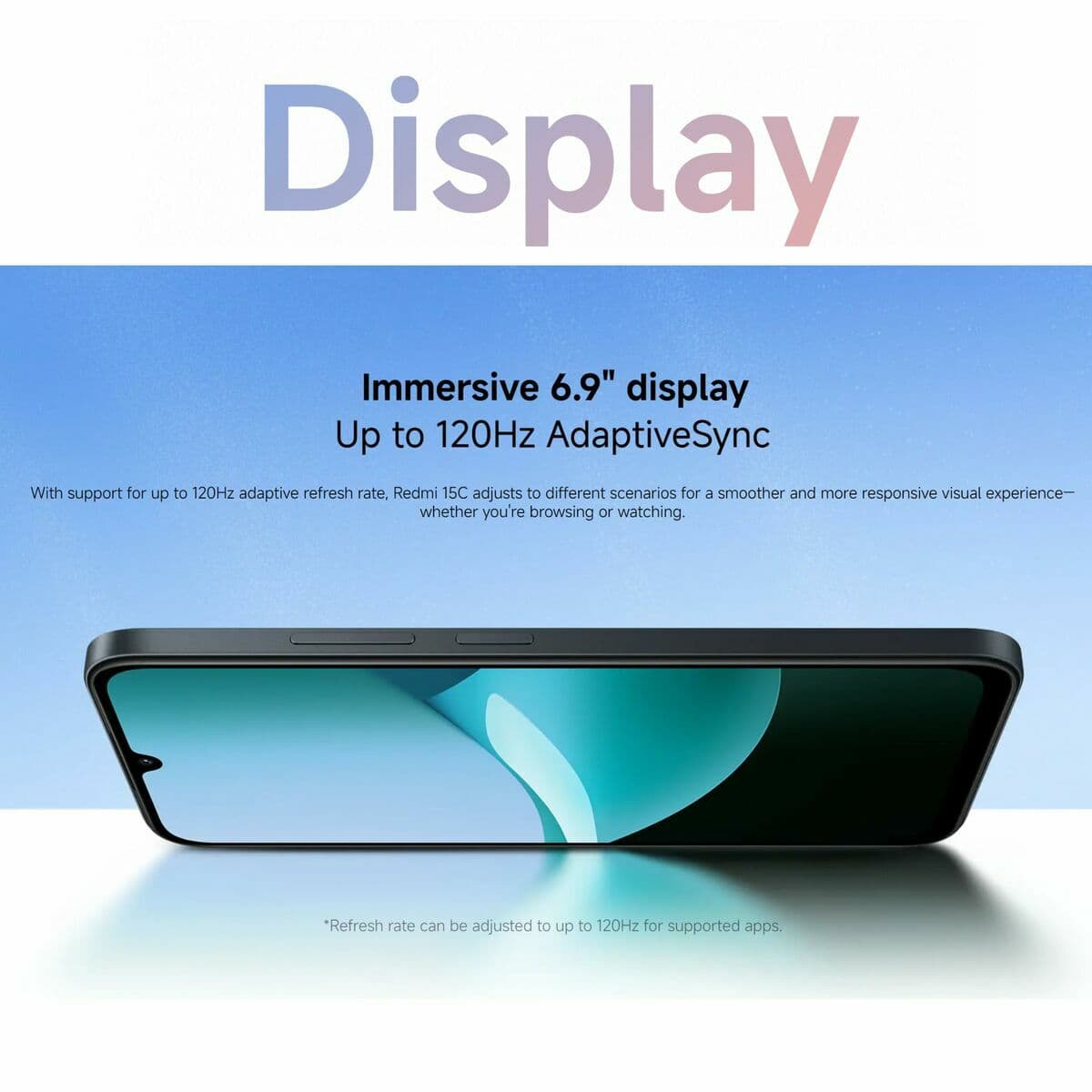 Smartphone Xiaomi Redmi 15C 6,9" Octa Core 4 GB RAM 256 GB Portocaliu - Image 9