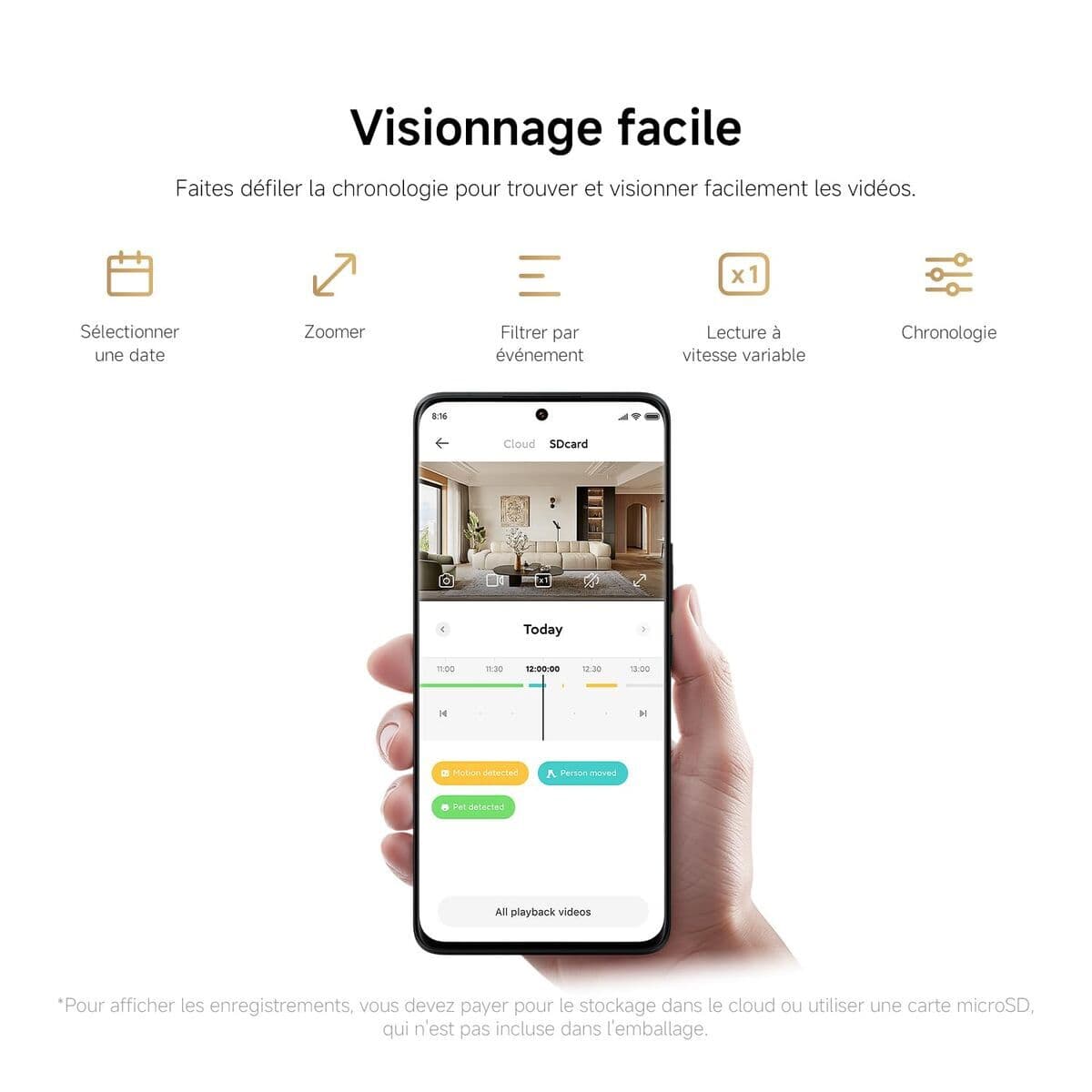 Videocámara de Vigilancia Xiaomi BHR08NBGL 6 Piezas - Image 15