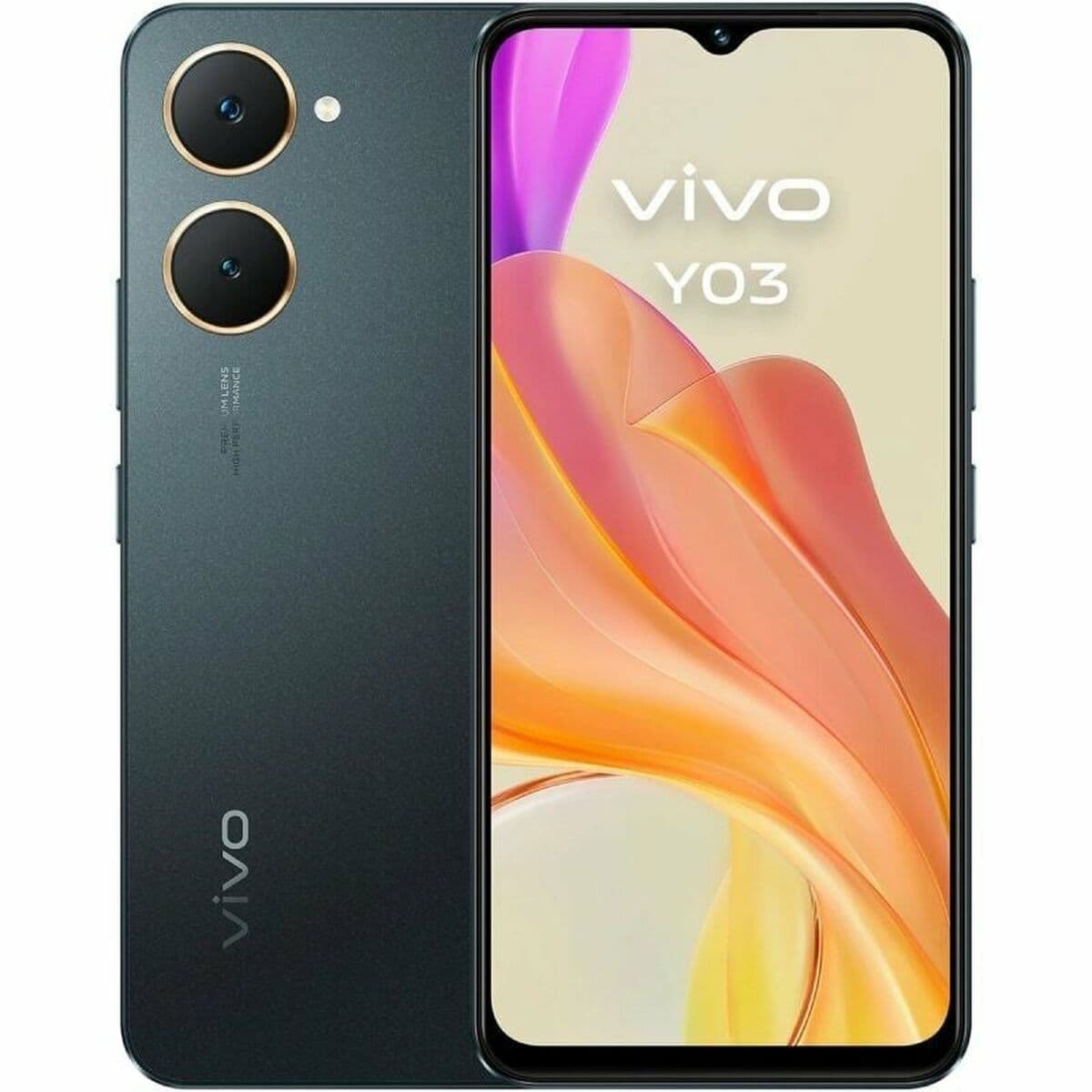 Smartphone Vivo Y03 6,56" MediaTek Helio G85 4 GB RAM 128 GB Svart