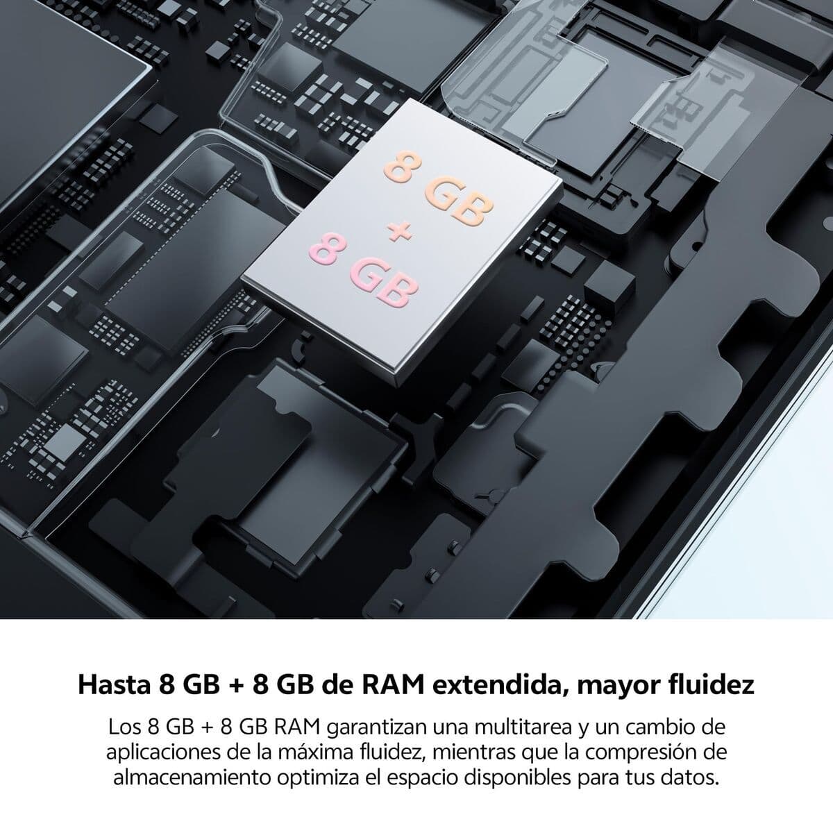 Smartphone Vivo Y19s Octa Core 8 GB RAM 256 GB Argintiu - Image 12