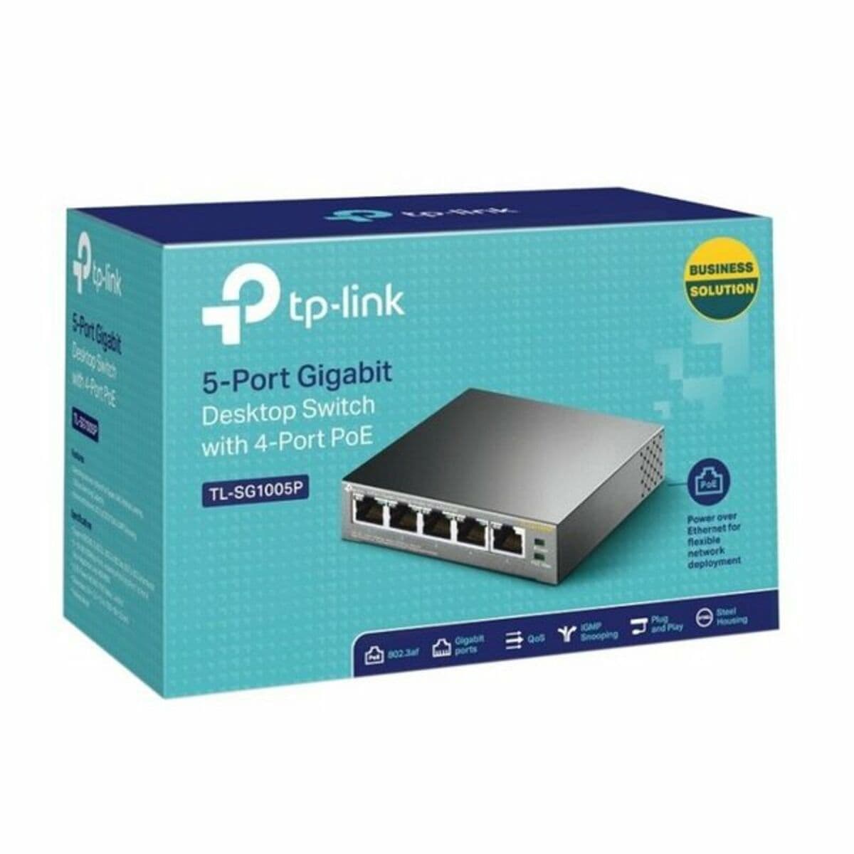 Switch de Birou TP-Link TL-SG1005P LAN PoE - Image 4