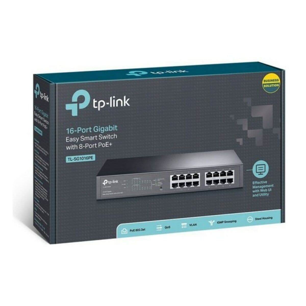 Kopplingsskåp TP-Link TL-SG1016PE          16 x RJ45 - Image 3