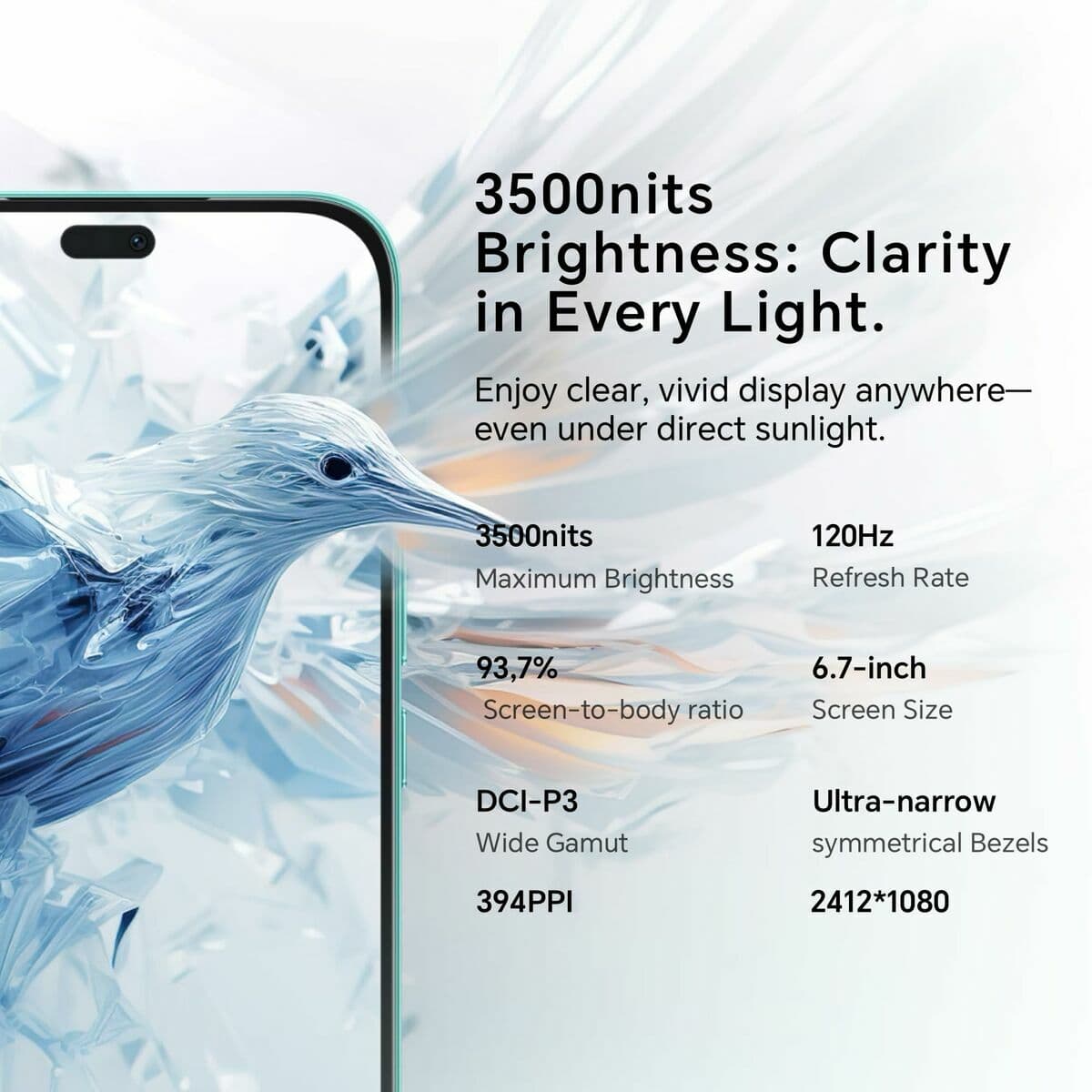 Smartphone Honor Honor 400 Lite 5G 6,7" Octa Core 8 GB RAM 256 GB Grey - Image 11