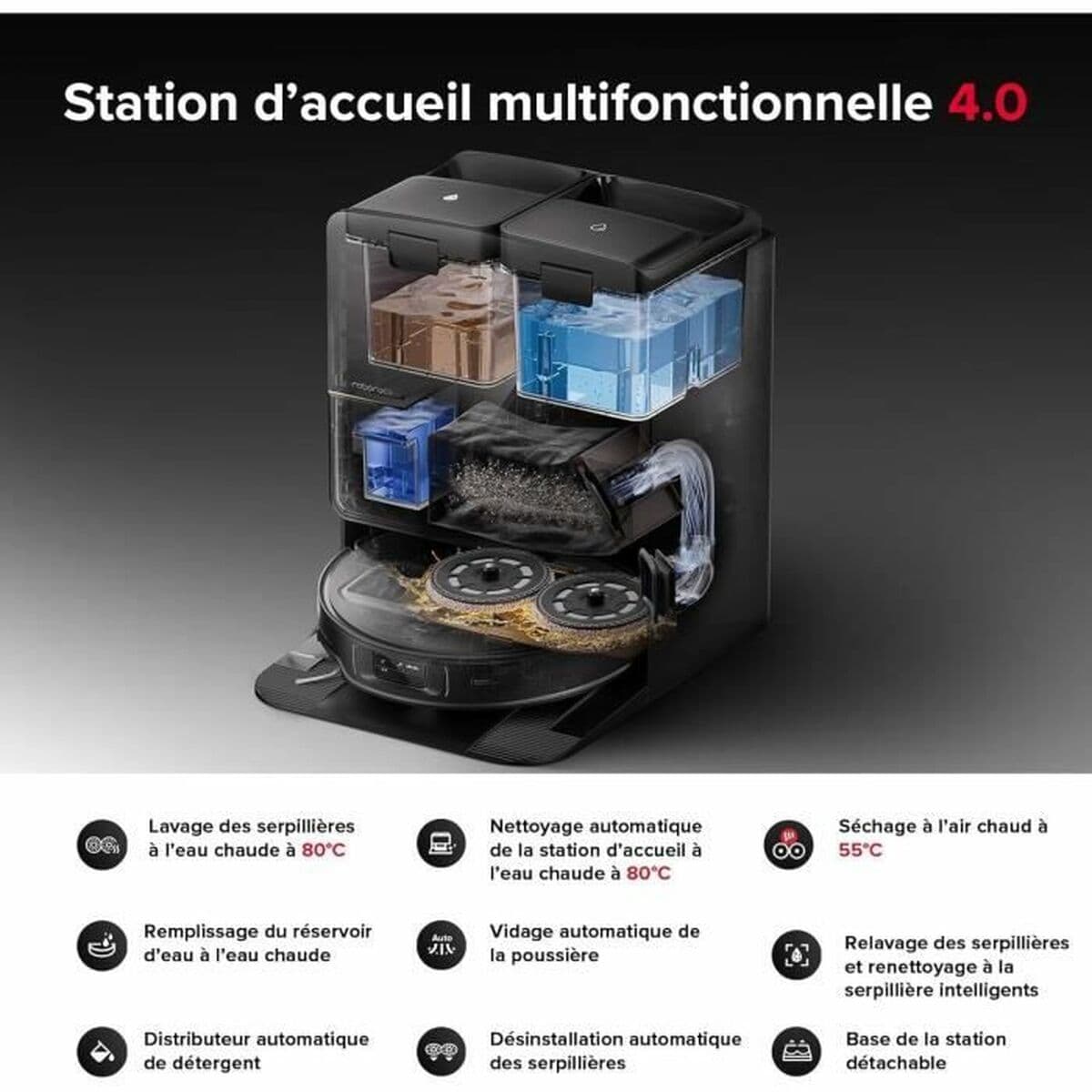 Roboterstaubsauger Roborock 6400 mAh - Image 4