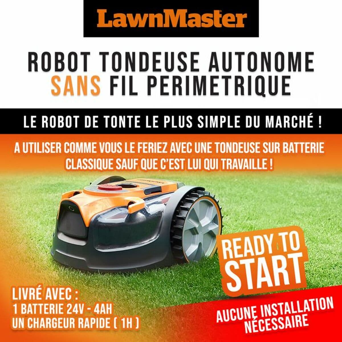 Gressklipprobot LawnMaster - Image 2