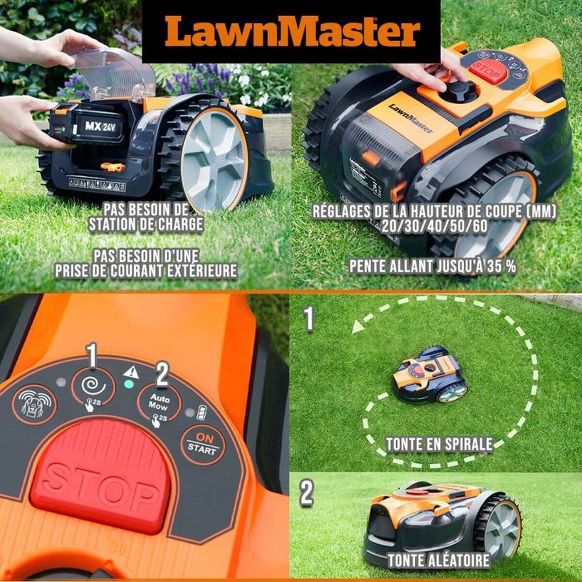 Gressklipprobot LawnMaster - Image 4