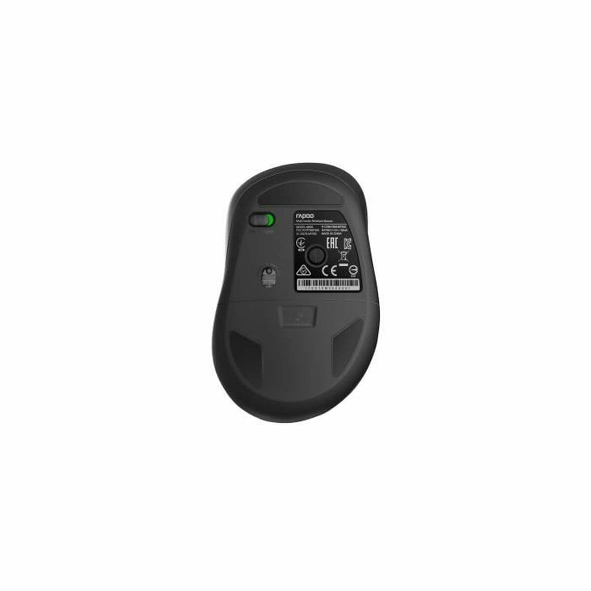 Mouse Rapoo Black 1600 dpi - Image 4