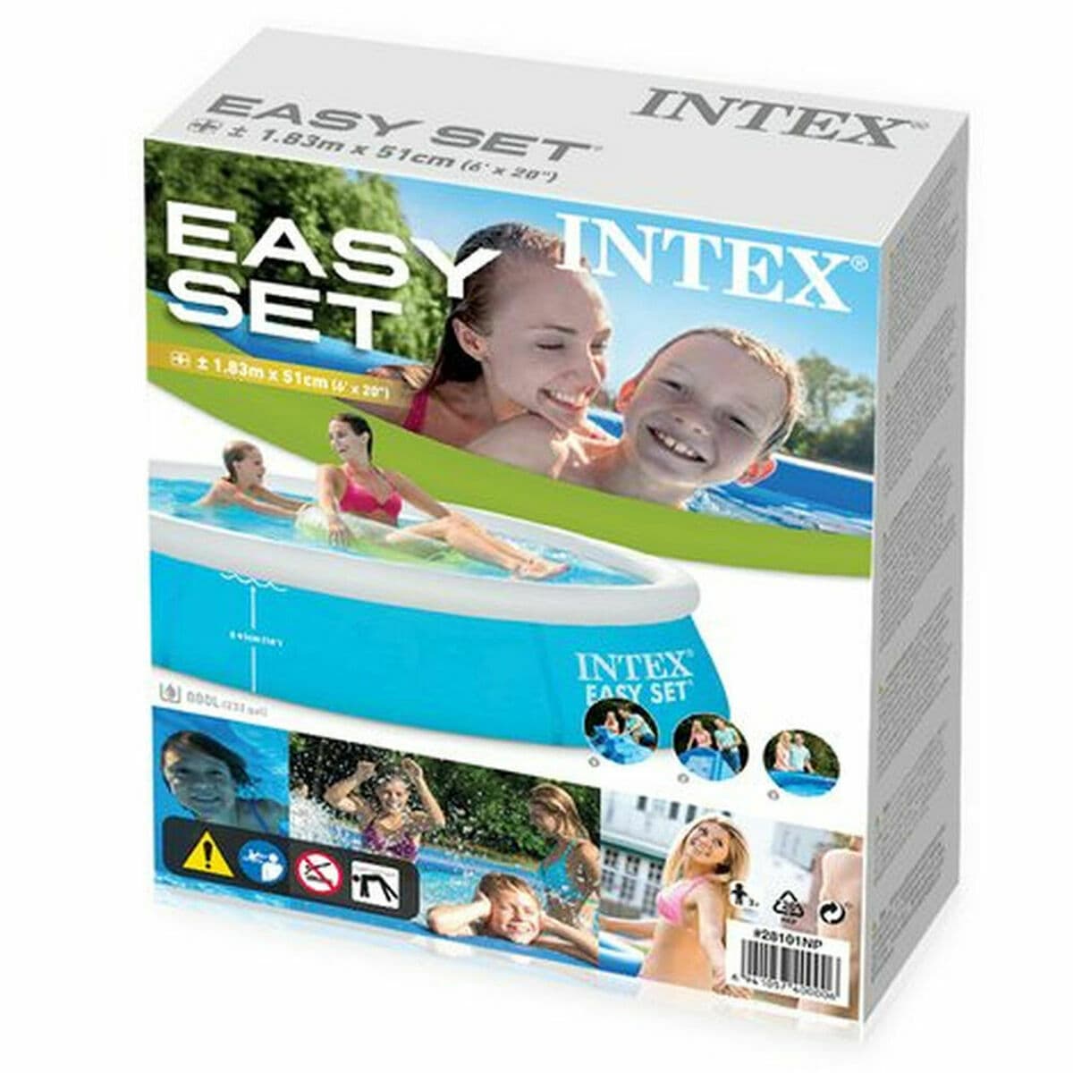 Piscina Hinchable Easy Set Intex 886 L (183 x 51 cm) - Image 5