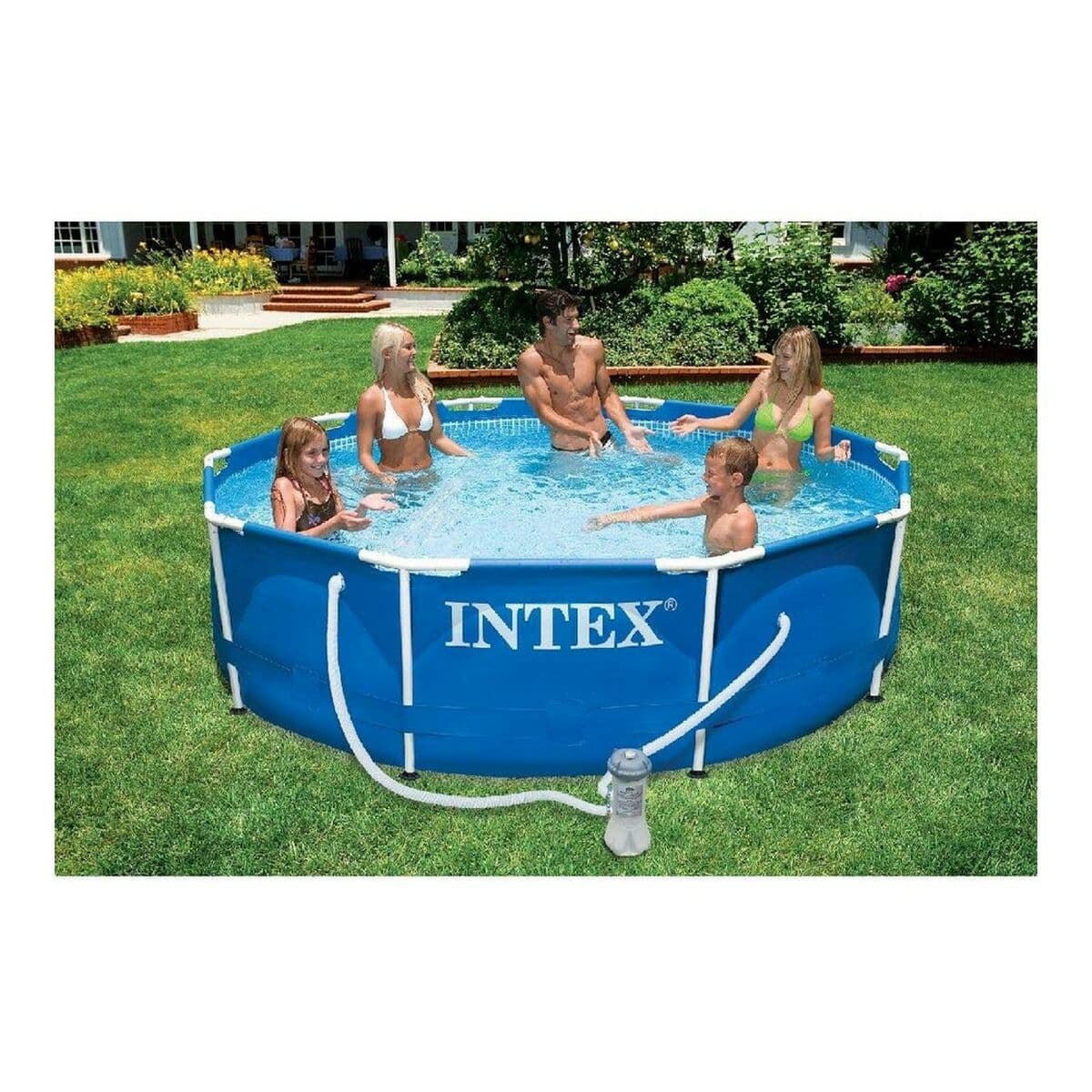 Piscina Desmontable Intex Azul KIT 4485 L (ø 305 x 76 cm) - Image 3