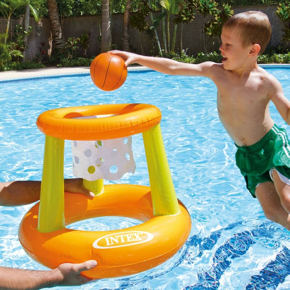 Nafukovací hra Intex Oranžový Zelená Basketbalový koš 67 x 55 cm - Image 2