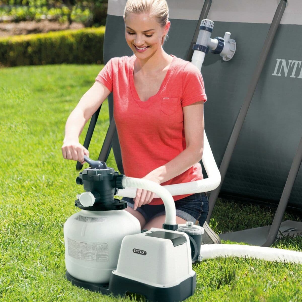 Depuradora para Piscina Intex Kristal Clear 37800 L - Image 4