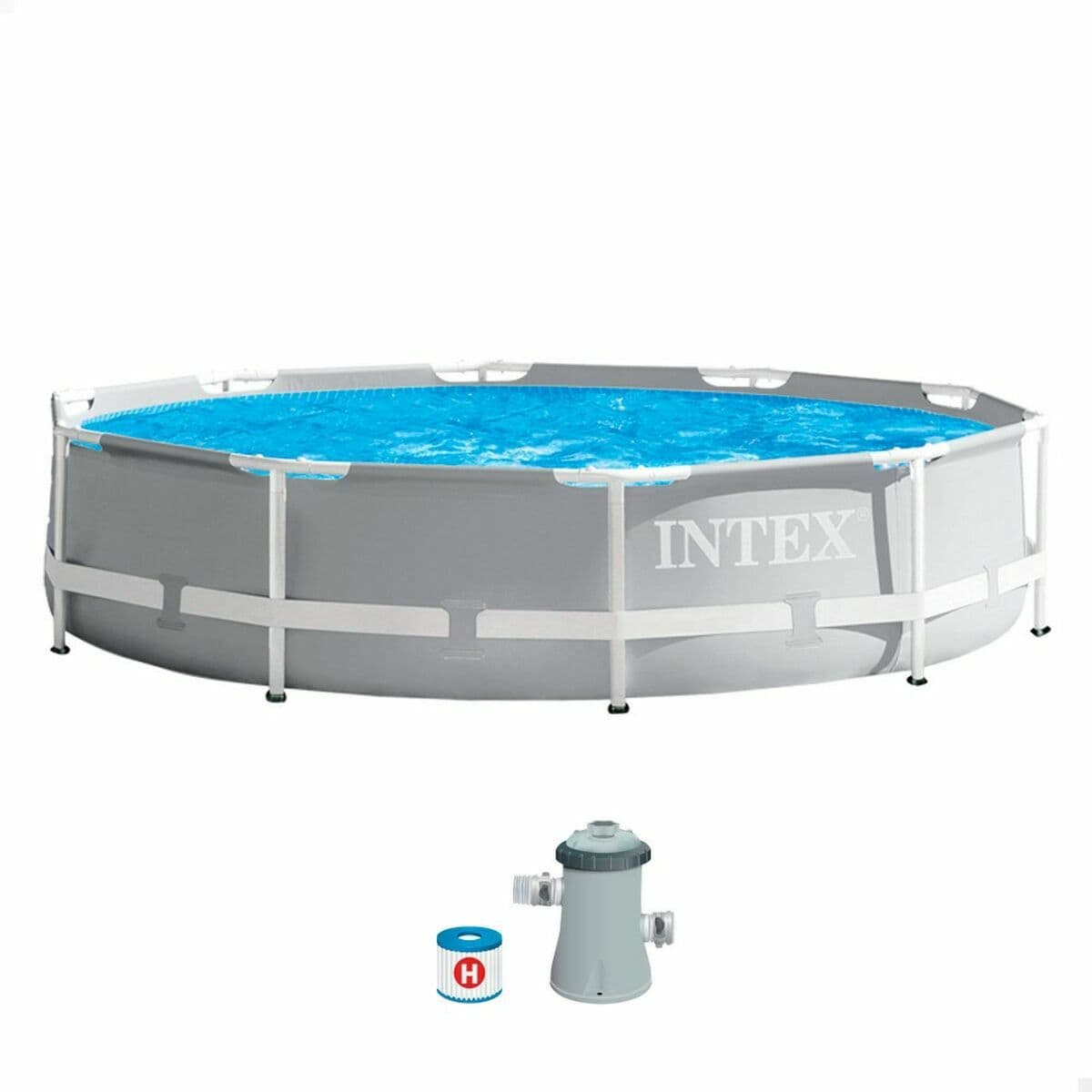Piscina Desmontable Intex Prism Frame 305 x 76 cm 4485 L Redonda