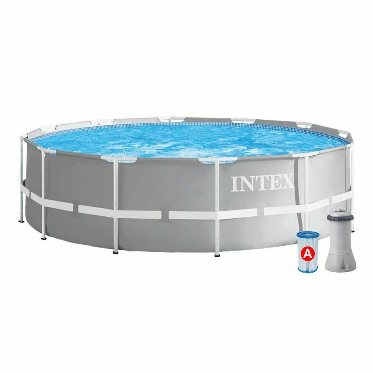 Piscina Desmontable Intex 26712 366 x 76 cm Depuradora para Piscina