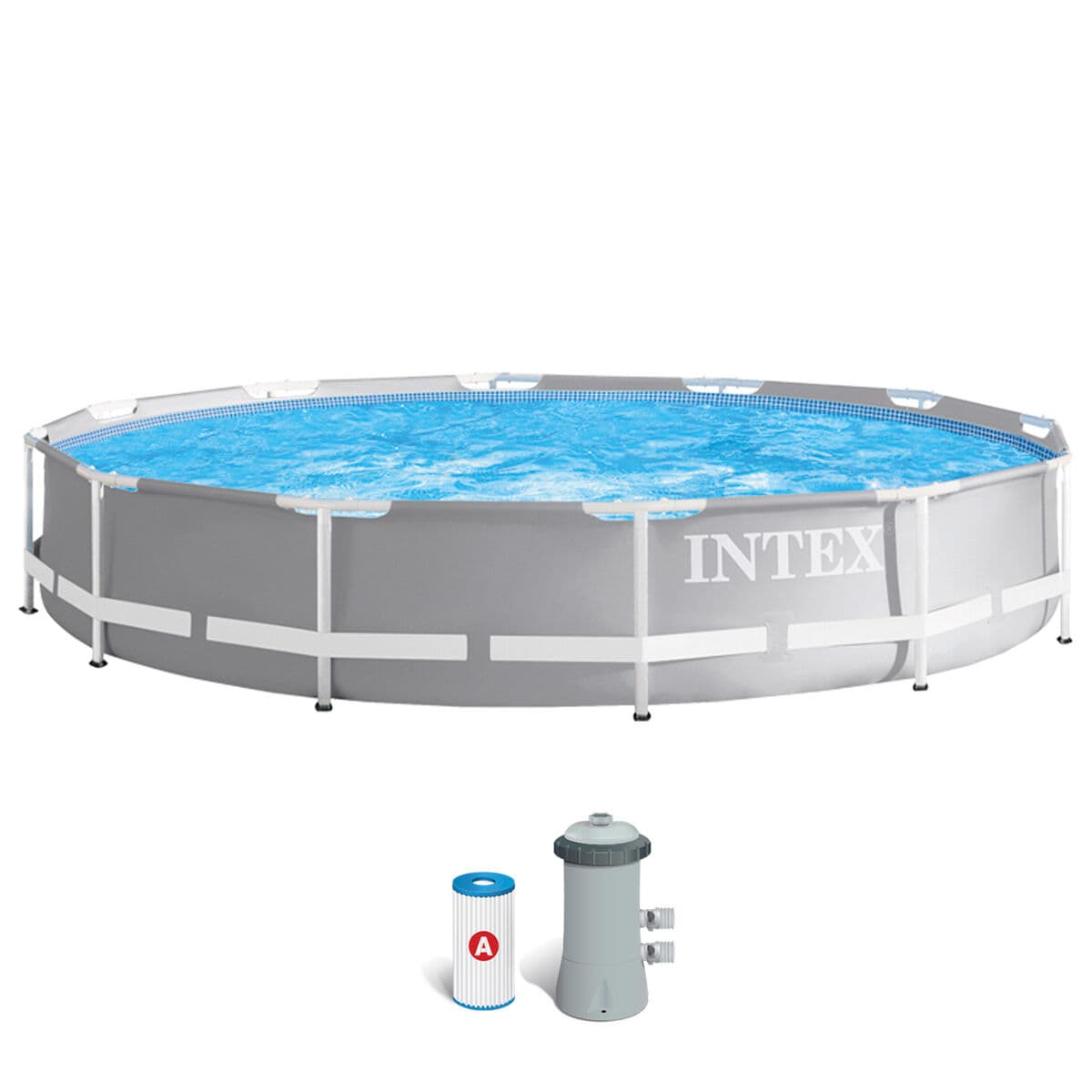flyttbar pool Intex 26712 Reningsverk för simbassäng (Renoverade A) - Image 28