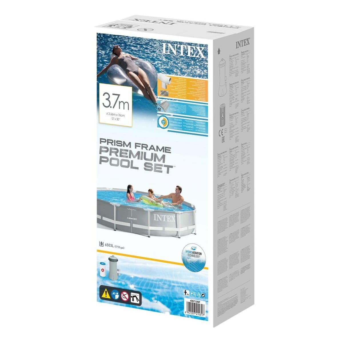 flyttbar pool Intex 26712 Reningsverk för simbassäng (Renoverade A) - Image 6