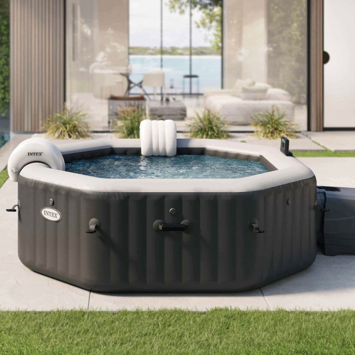 Spa Hinchable Intex 201 x 71 x 201 cm 795 L - Image 2