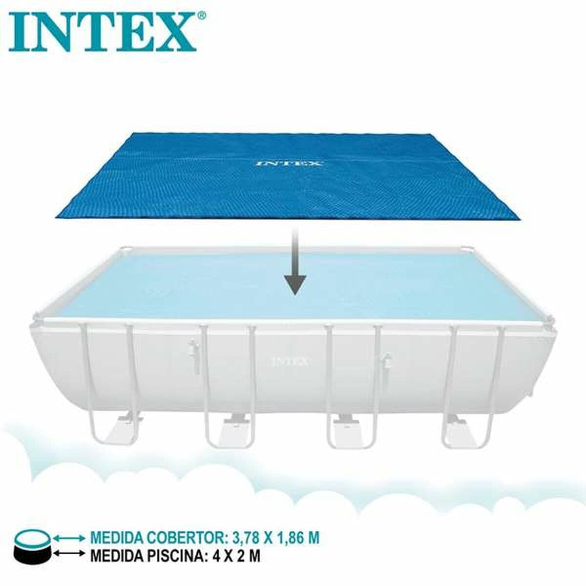 Pool Cover Intex Frame Sol Rektangulär 378 x 186 cm - Image 2