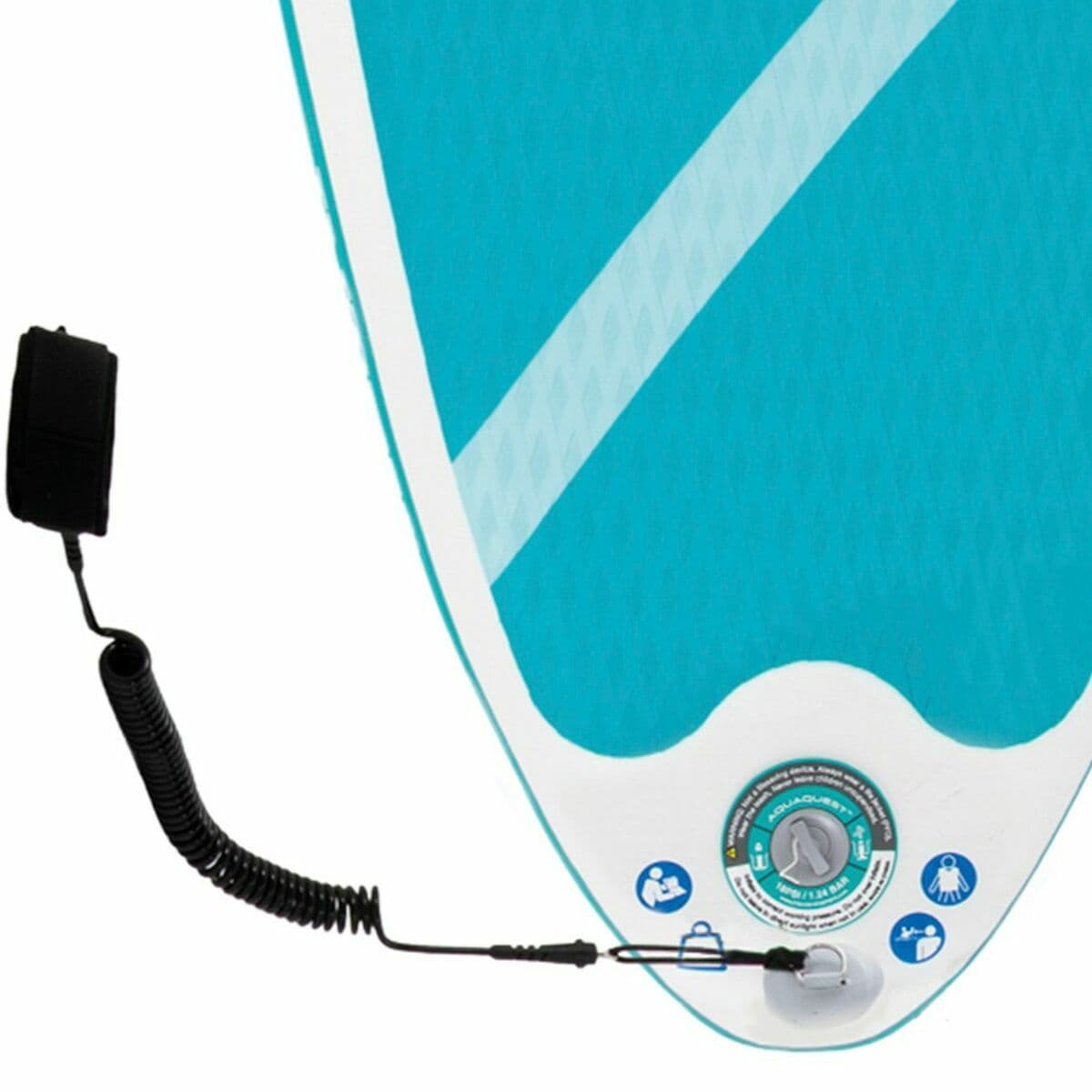 Tabla de Paddle Surf Hinchable con Accesorios Intex Aqua Quest Azul Blanco - Image 2