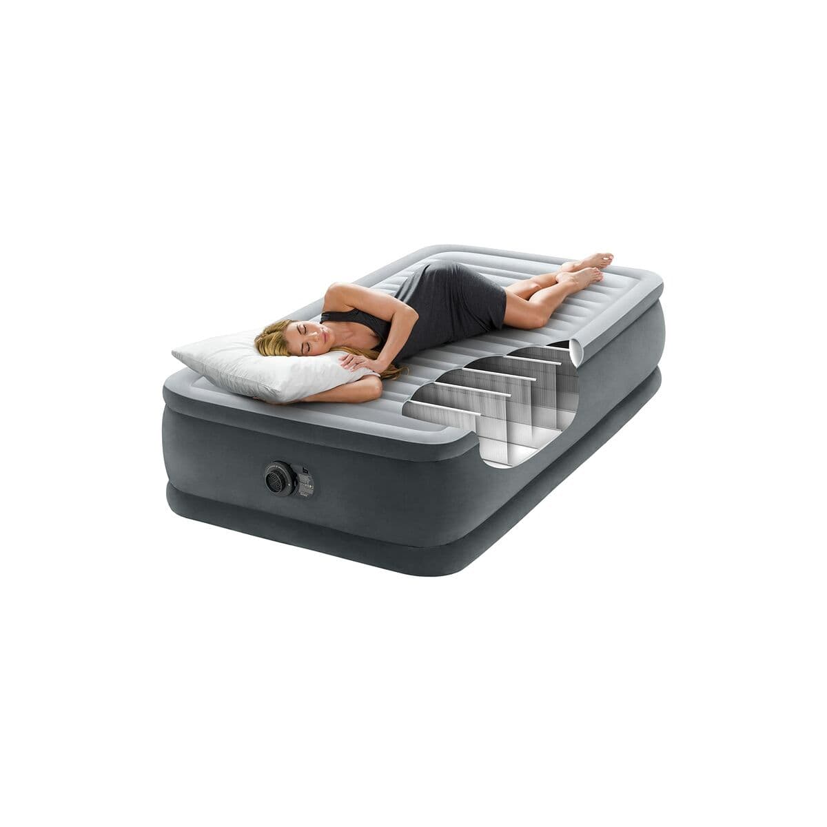 Dmuchane łóżko Intex 99 x 46 x 191 cm - Image 4
